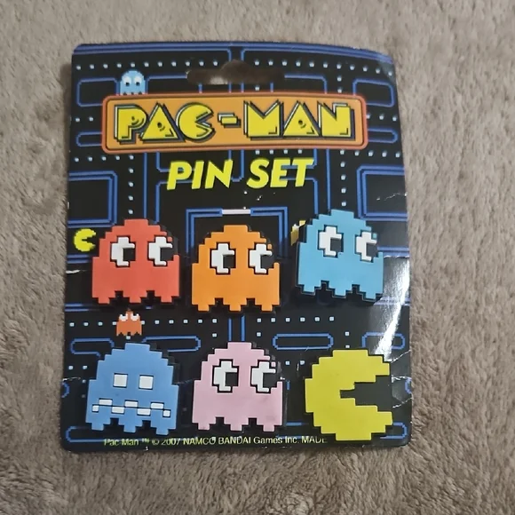 Pac-Man Ghost Pin Set - Picture 1 of 1